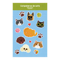 Plantilla de stickers Compañeros de sofá