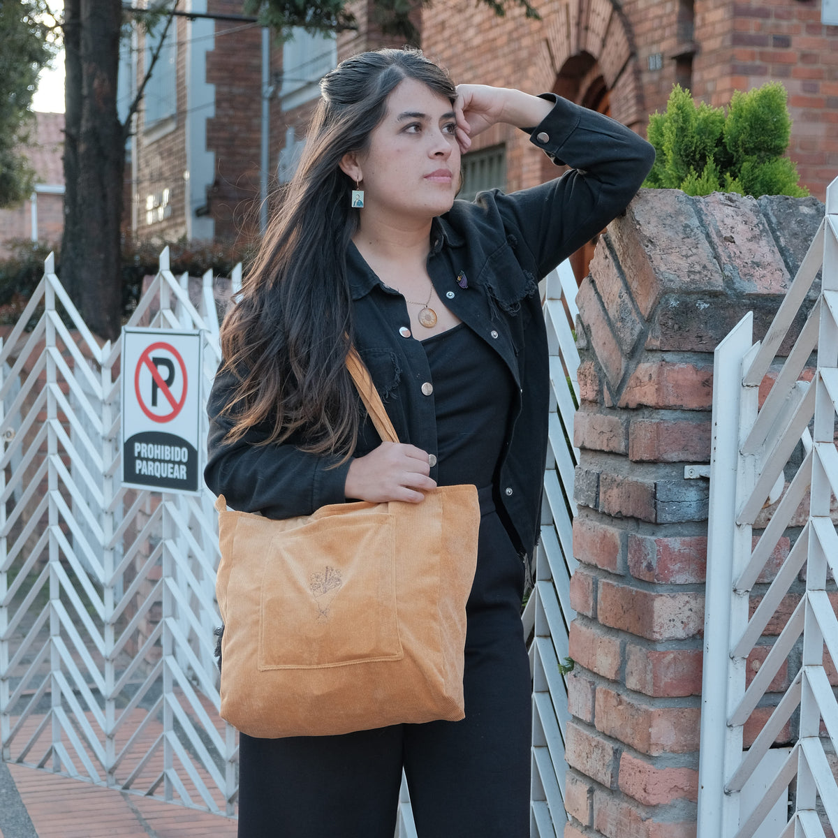 Tote bag Mostaza