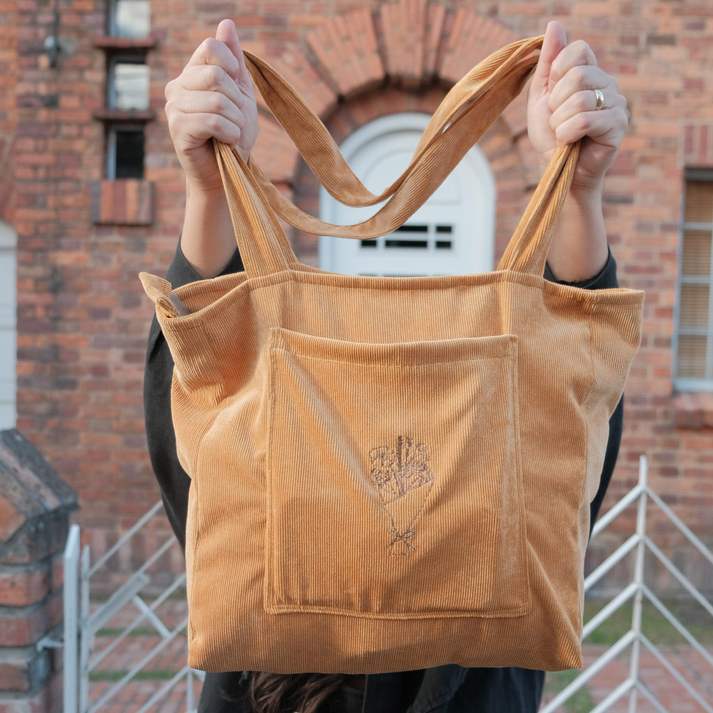 Tote bag Mostaza