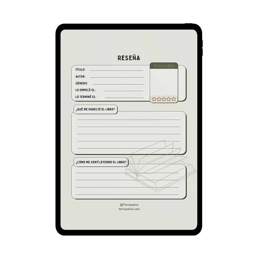 Ebook Donde habitan las lecturas, trucos y retos para hacer de la lectura un hábito + 6 plantillas descargables