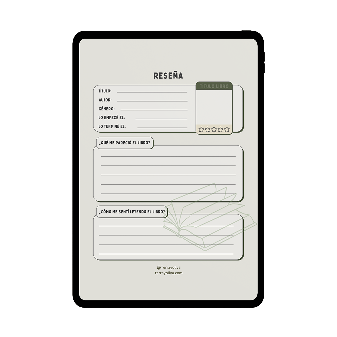 Ebook Donde habitan las lecturas, trucos y retos para hacer de la lectura un hábito + 6 plantillas descargables