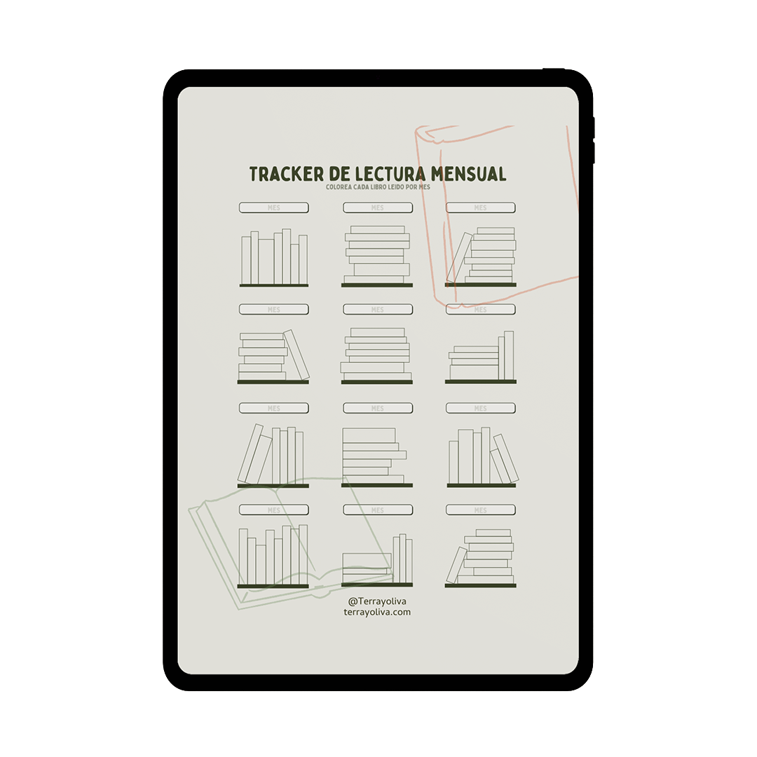 Ebook Donde habitan las lecturas, trucos y retos para hacer de la lectura un hábito + 6 plantillas descargables