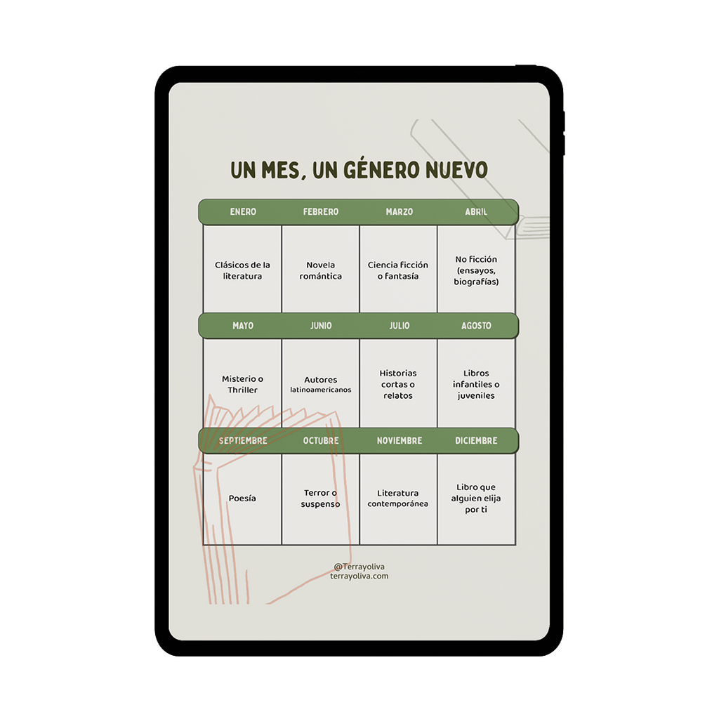 Ebook Donde habitan las lecturas, trucos y retos para hacer de la lectura un hábito + 6 plantillas descargables