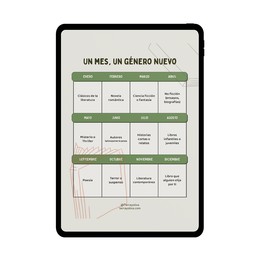 Ebook Donde habitan las lecturas, trucos y retos para hacer de la lectura un hábito + 6 plantillas descargables